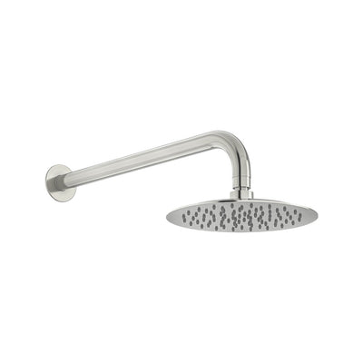 LINKWARE ELLE 316 RAIN SHOWER HEAD AND ARM 250MM BRUSHED STAINLESS