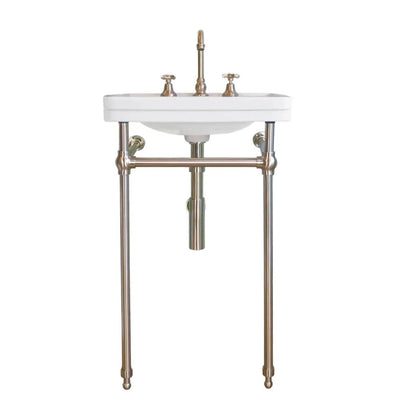 TURNER HASTINGS STAFFORD NUOVO BASIN STAND CHROME 585MM