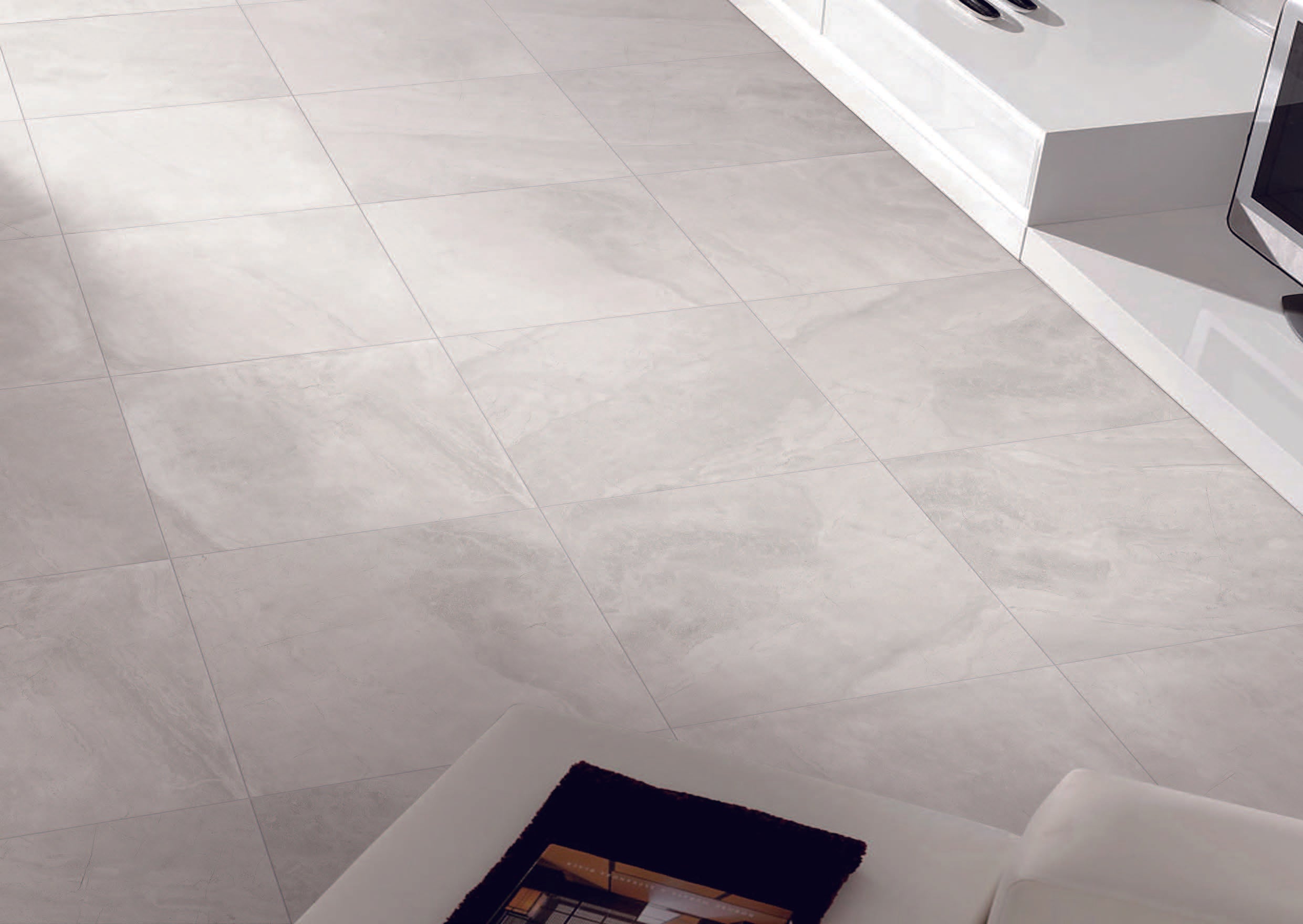 ELITE STARI LIGHT GREY MATTE 600X600MM SQUARE TILE (PER BOX)