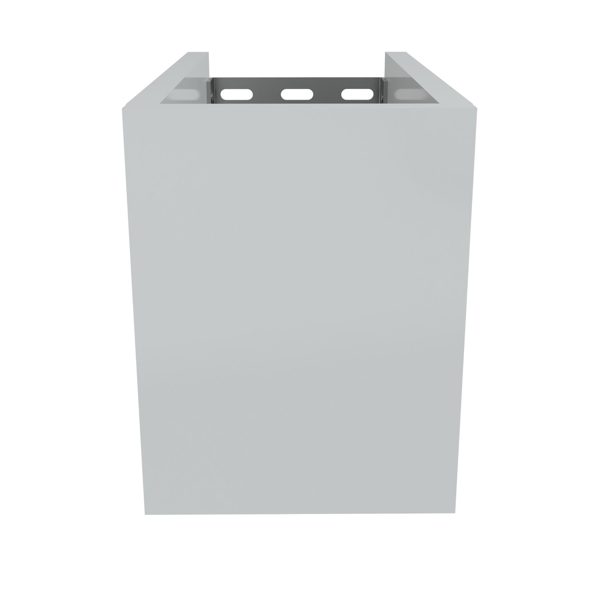 DUROCLASS STADIUM BASIN SHROUD 215MM GLOSS WHITE