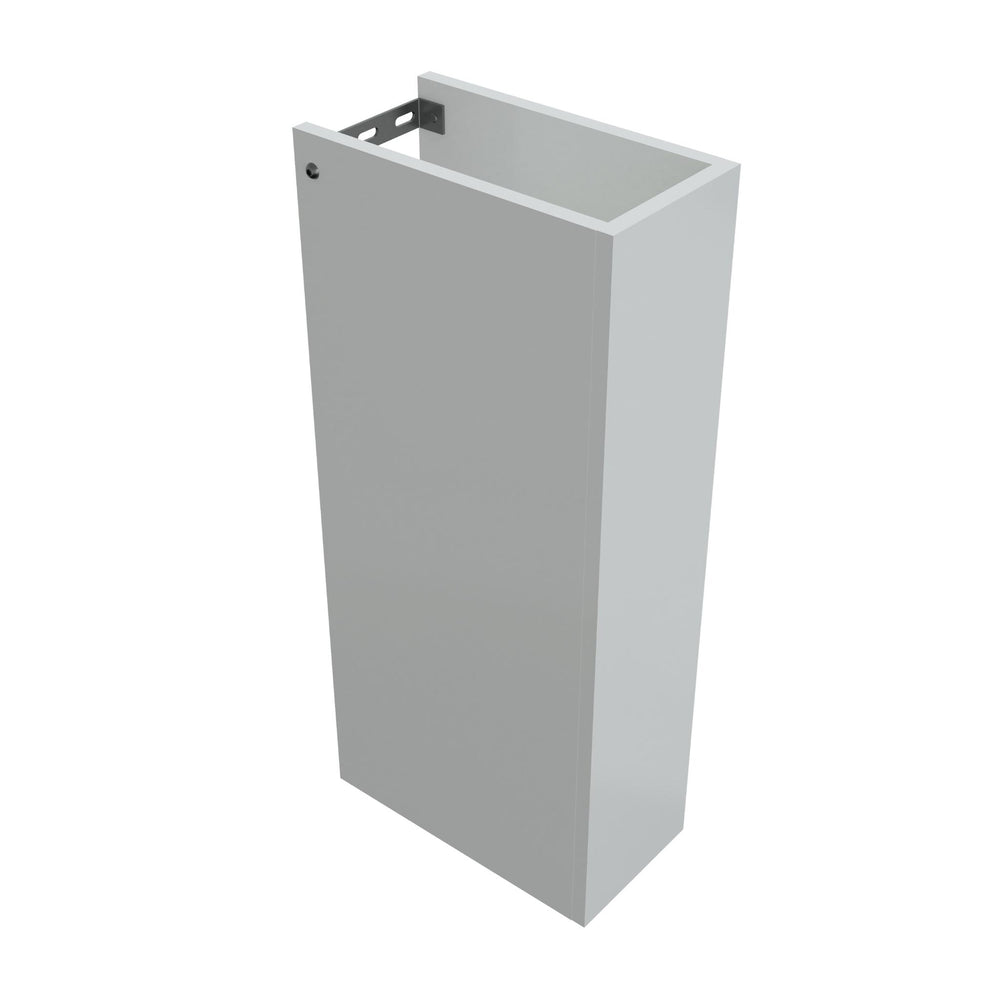DUROCLASS STADIUM BASIN SHROUD 715MM GLOSS WHITE