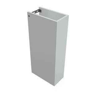 DUROCLASS STADIUM BASIN SHROUD 715MM GLOSS WHITE