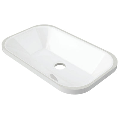 DUROCLASS STADIUM UNDER COUNTER BASIN GLOSS WHITE 540MM
