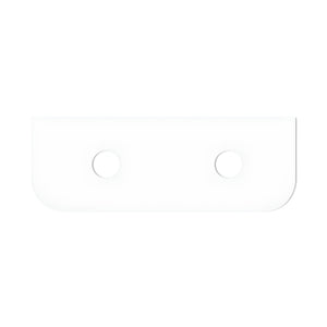 OTTI HAVANA ULTRA DELUXE PURE WHITE ABOVE COUNTER DOUBLE VANITY ARTIFICIAL STONE TOP (AVAILABLE IN 1500MM AND 1800MM)
