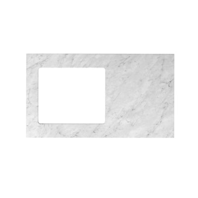 OTTI NATURAL CARRARA WHITE 1060MM LAUNDRY MARBLE STONE TOP