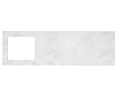 OTTI SOLID SURFACE 1960MM LAUNDRY CARRARA STONE TOP