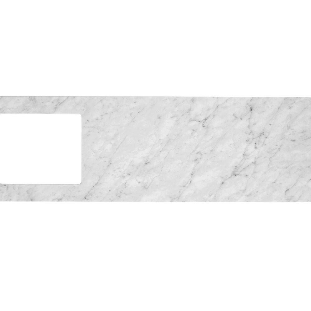 OTTI NATURAL CARRARA WHITE 1960MM LAUNDRY MARBLE STONE TOP
