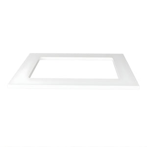 OTTI SOLID SURFACE PURE WHITE 650MM LAUNDRY STONE TOP