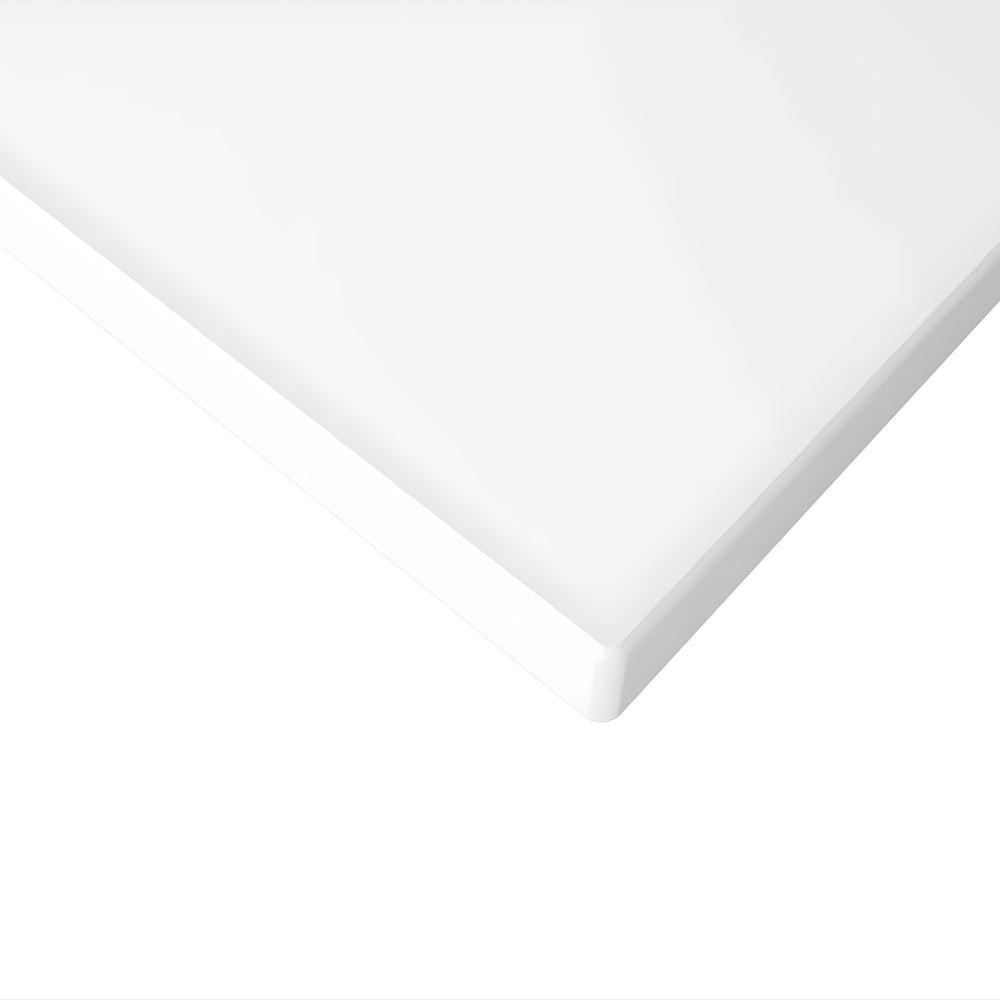 OTTI SOLID SURFACE PURE WHITE 650MM LAUNDRY STONE TOP