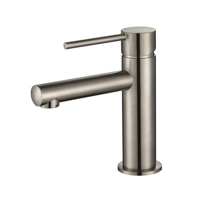MODERN NATIONAL STAR MINI BASIN MIXER 158MM BRUSHED NICKEL