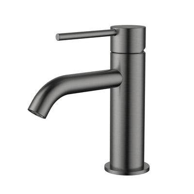 MODERN NATIONAL STAR MINI BASIN MIXER 158MM GUN METAL