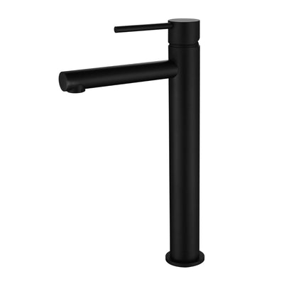 MODERN NATIONAL STAR MINI HIGH RISE TALL BASIN MIXER 308MM MATTE BLACK