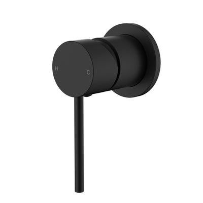 MODERN NATIONAL STAR MINI SHOWER MIXER TRIM KIT WITH UNIVERSAL BODY MATTE BLACK