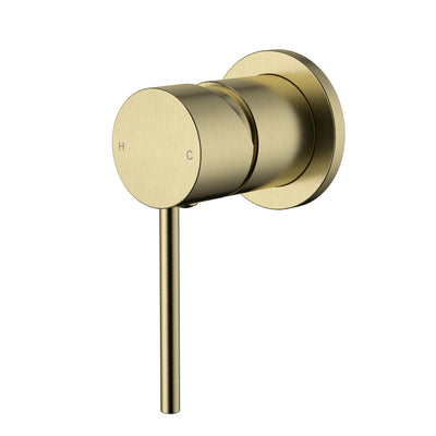 MODERN NATIONAL STAR MINI SHOWER MIXER TRIM KIT WITH UNIVERSAL BODY BRUSHED BRONZE