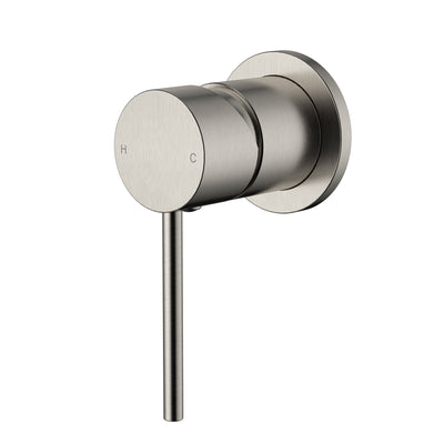 MODERN NATIONAL STAR MINI SHOWER MIXER TRIM KIT WITH UNIVERSAL BODY BRUSHED NICKEL