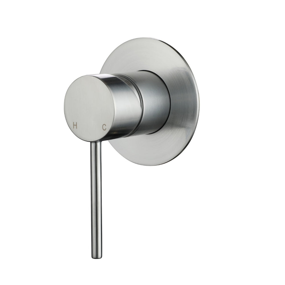 MODERN NATIONAL STAR MINI SHOWER MIXER TRIM KIT WITH UNIVERSAL BODY BRUSHED CHROME