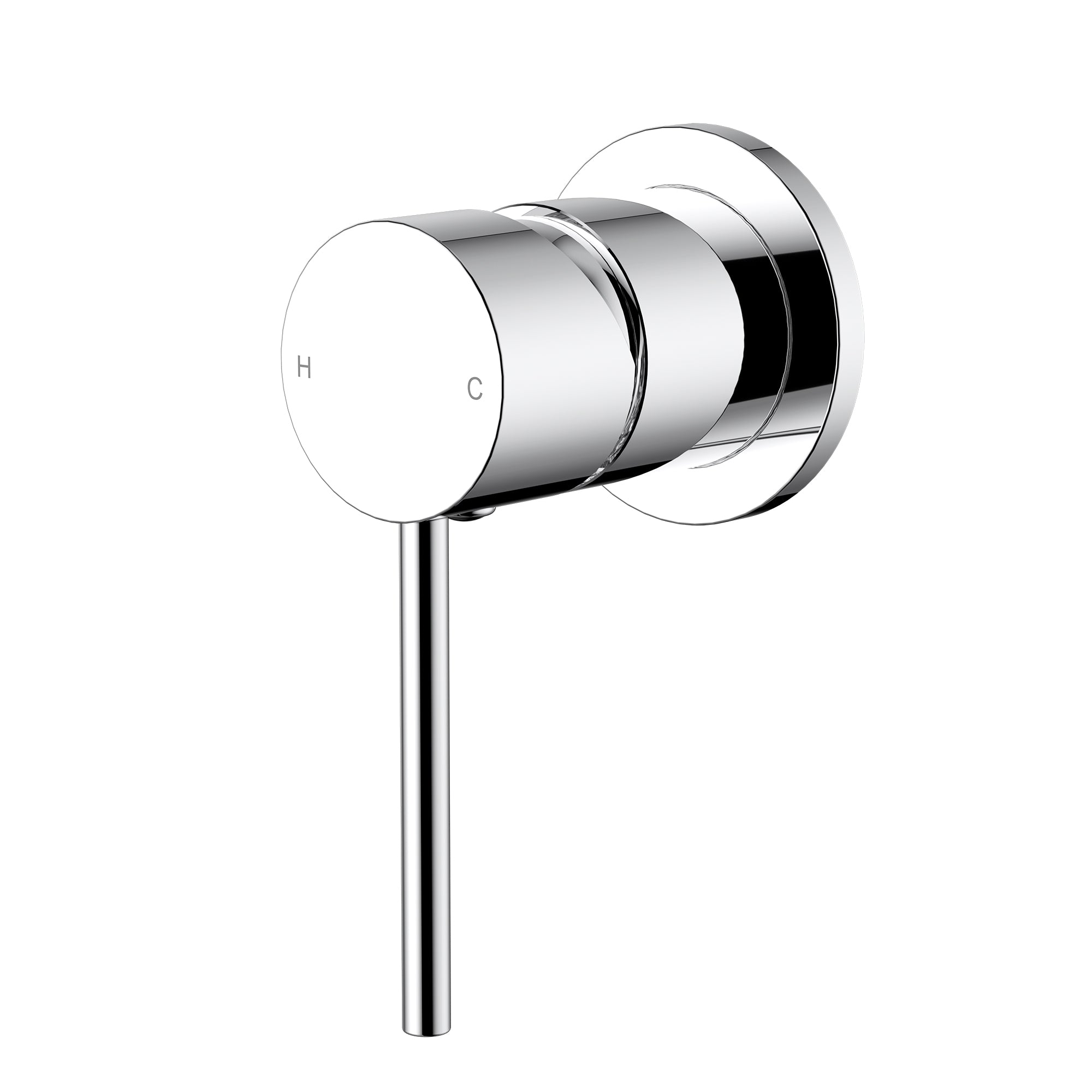 MODERN NATIONAL STAR MINI SHOWER MIXER TRIM KIT WITH UNIVERSAL BODY CHROME