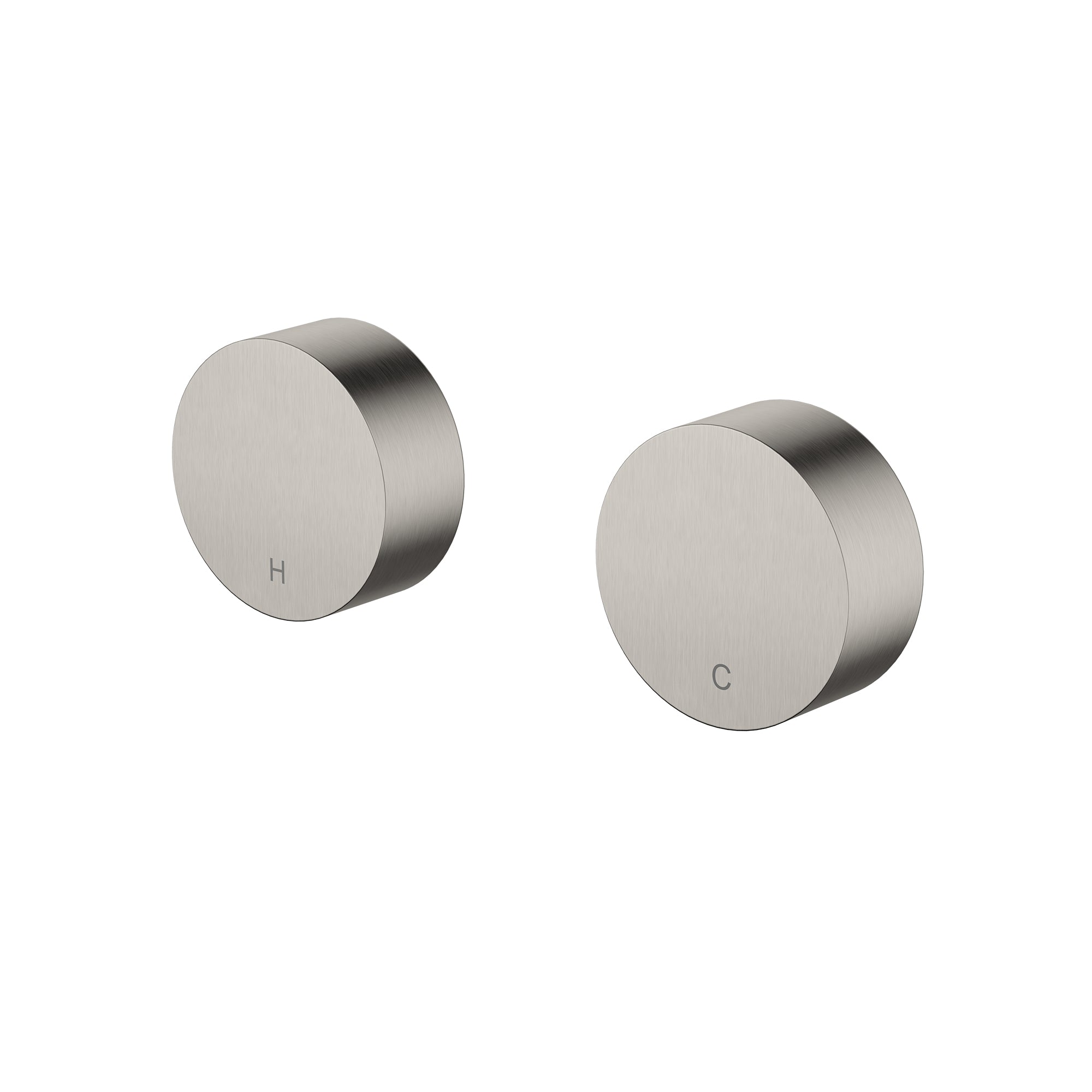 MODERN NATIONAL STAR MINI WALL TOP ASSEMBLIES BRUSHED NICKEL