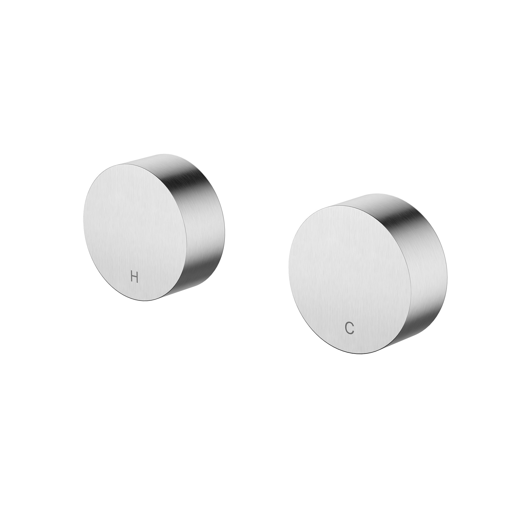MODERN NATIONAL STAR MINI WALL TOP ASSEMBLIES BRUSHED CHROME