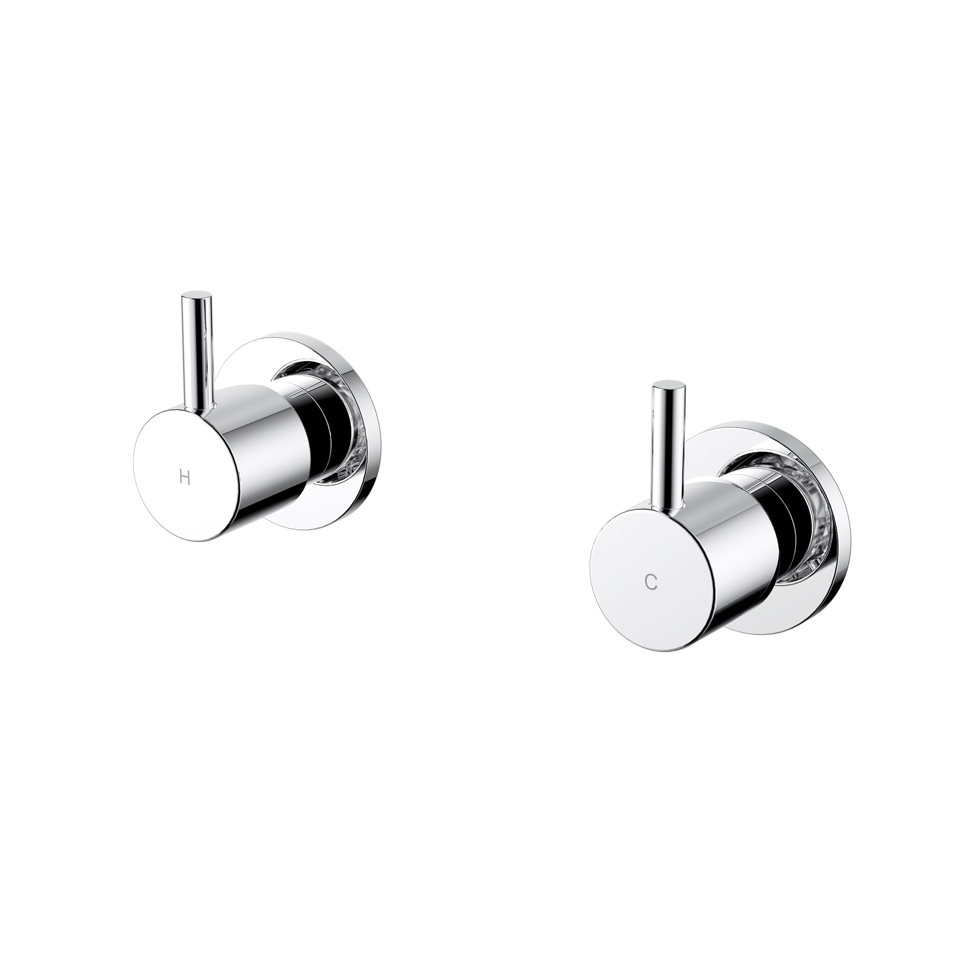 MODERN NATIONAL STAR MINI WALL TOP ASSEMBLIES CHROME