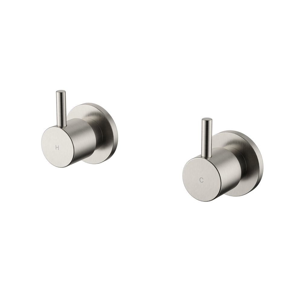 MODERN NATIONAL STAR MINI WALL TOP ASSEMBLIES BRUSHED NICKEL