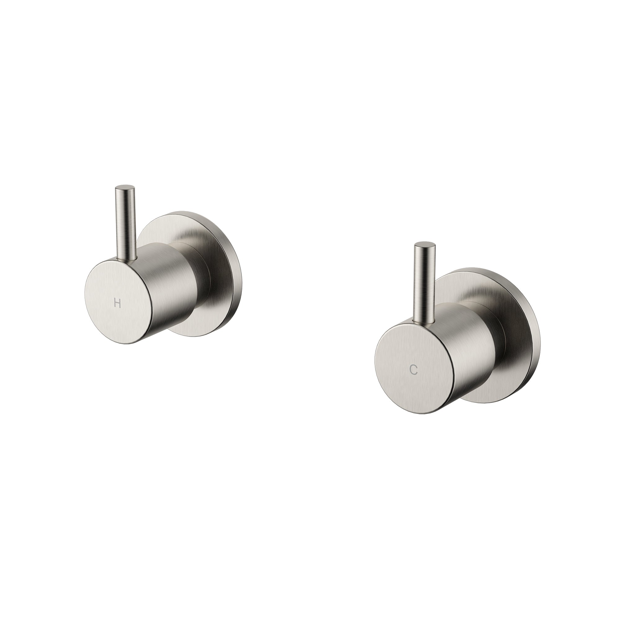 MODERN NATIONAL STAR MINI WALL TOP ASSEMBLIES BRUSHED NICKEL