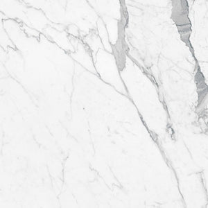 EVERSTONE SUPERB MARBLE STATUARIO SUPERIORE NATURAL 600X600MM SQUARE TILE (PER BOX)
