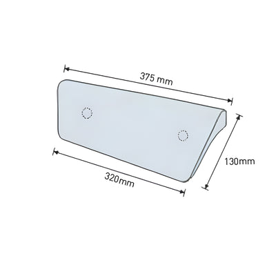 DECINA FIORE BATH PILLOW HEADREST 375MM BLACK