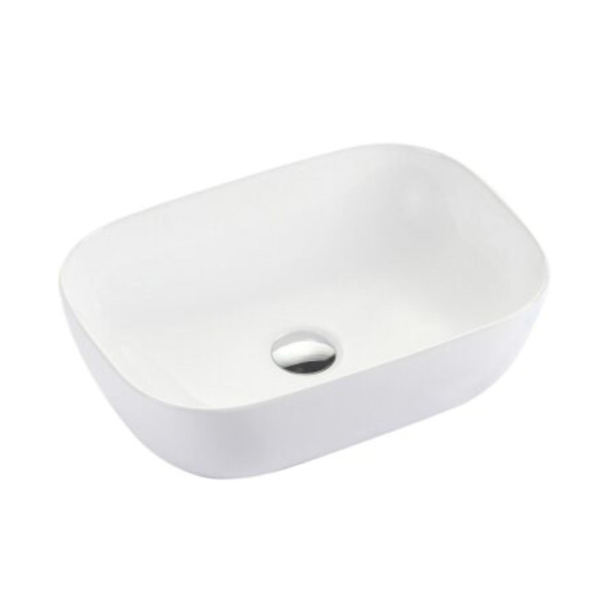 RIVA SANDY ABOVE COUNTER BASIN GLOSS WHITE 460MM