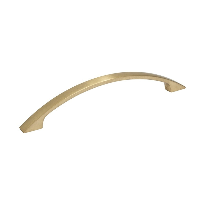 MODULR BOW HANDLE 128MM SATIN BRASS