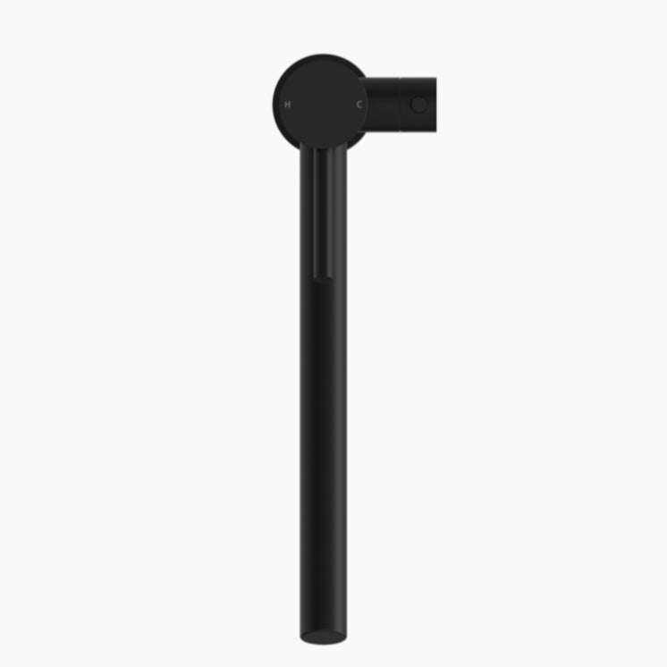 NERO DOLCE THREE-WAY KITCHEN MIXER 165MM MATTE BLACK
