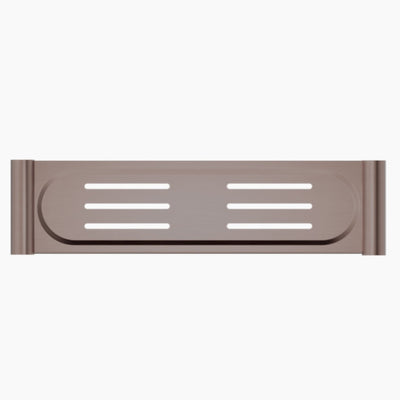 NERO MECCA METAL SHOWER SHELF 395MM BRUSHED BRONZE