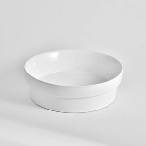 CLAYA ROUND SEMI INSET BASIN GLOSS WHITE 400MM