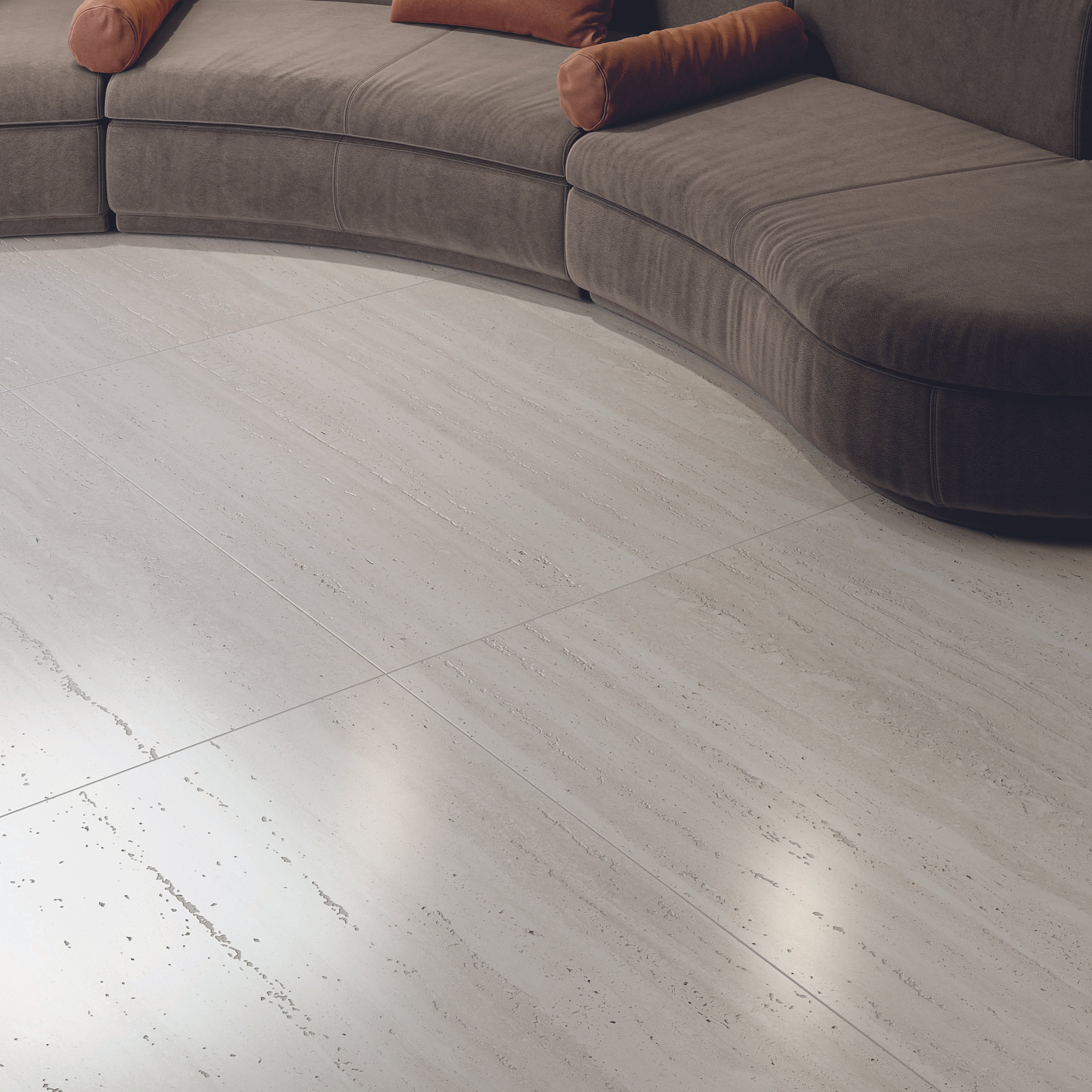 EVERSTONE SENSI ROMA WHITE ANTIQUE 1200X1200MM SQUARE TILE (PER BOX)