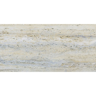 EVERSTONE EUROMARMO TRAVERTINE SILVER GOLD MATTE 600X300MM RECTANGULAR TILE (PER BOX)