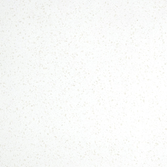 FIENZA SNOWFLAKE CURVED SOLID SURFACE BENCHTOP WITH SINGLE UNDERMOUNT BASIN HOLE (AVAILABLE IN 750MM, 900MM, 1200MM AND 1500MM)