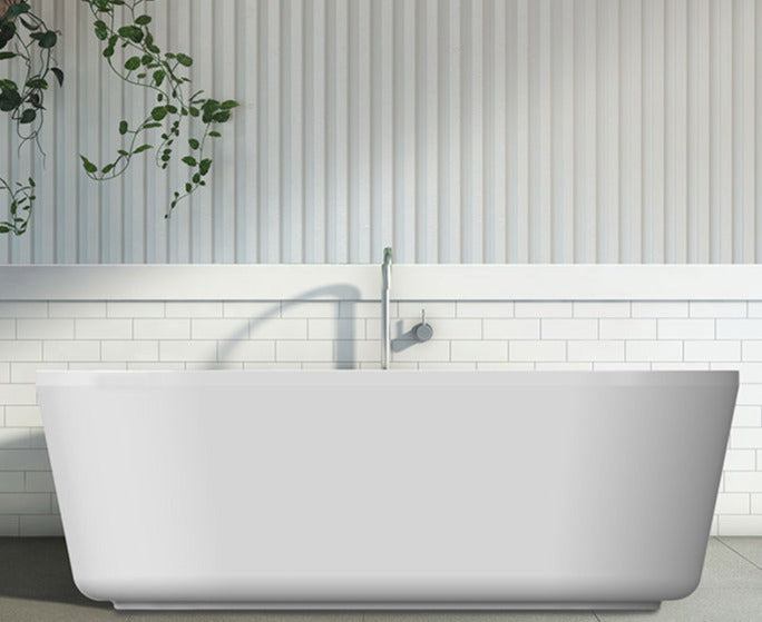 DECINA SOLIS FREESTANDING BATH GLOSS WHITE 1700MM