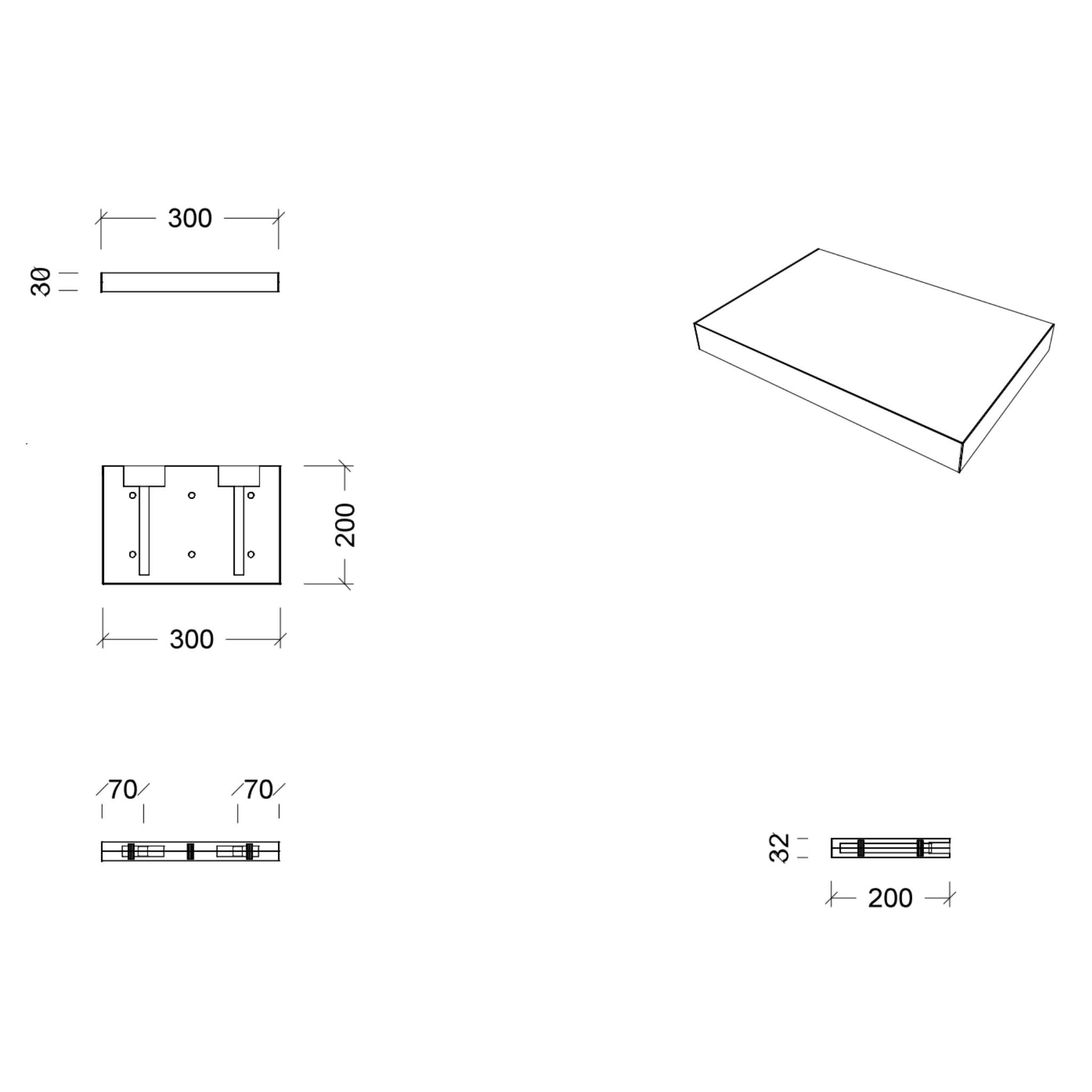 TIMBERLINE CUSTOM SPLICE SHELVES (ALL SIZING)