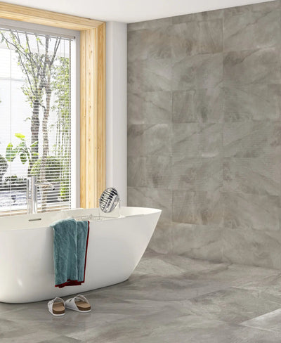 ELITE IMPORTERS STARI CHARCOAL LAPPATO 600X600MM SQUARE TILE (PER BOX)