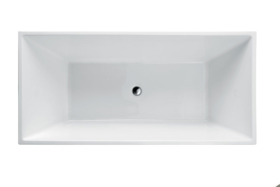 DECINA SUZANA FREESTANDING BATH GLOSS WHITE (AVAILABLE IN 1500MM AND 1700MM)