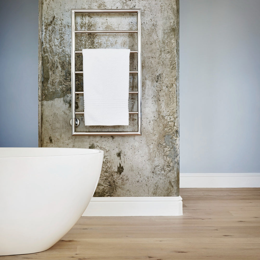 THERMOGROUP JEEVES SPARTAN BOXX HEATED TOWEL RAIL STAINLESS STEEL 930MM