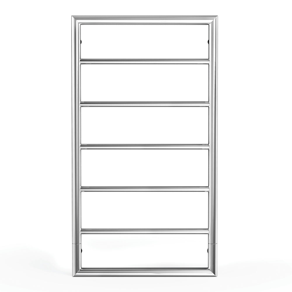 THERMOGROUP JEEVES SPARTAN BOXX HEATED TOWEL RAIL STAINLESS STEEL 930MM
