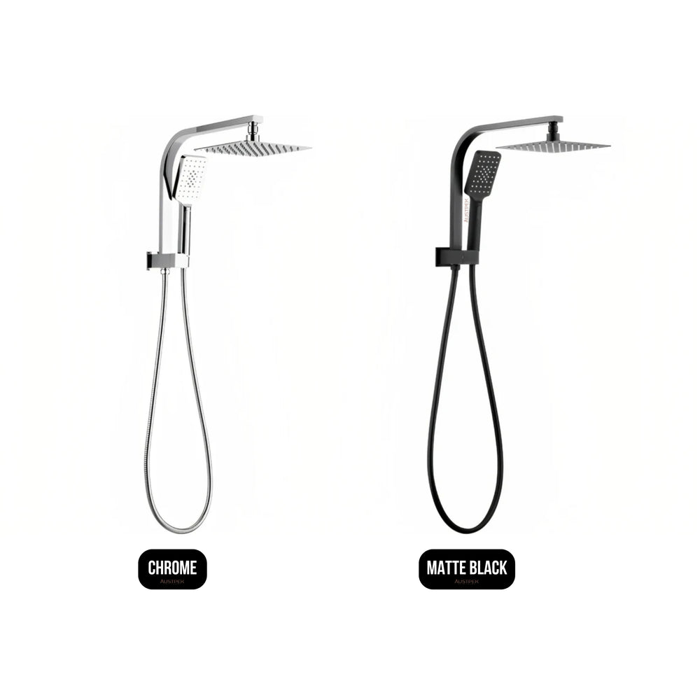 INSPIRE TARAN HALF RAIL SET WITH SQUARE HEAD MATTE BLACK