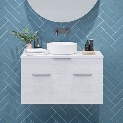 TIMBERLINE TAYLOR CUSTOM WALL HUNG VANITY (ALL SIZING)