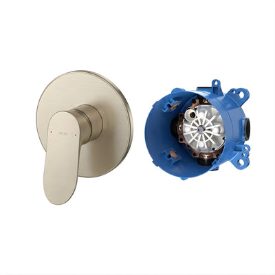 TOTO GA WALL MIXER FULL KIT 135MM BRUSHED BRONZE