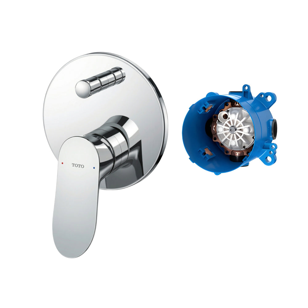 TOTO GO SHOWER MIXER WITH DIVERTER FULL KIT 135MM CHROME