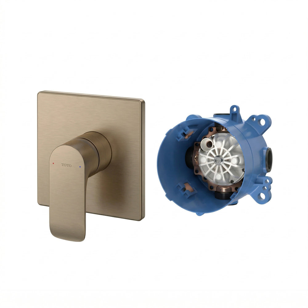 TOTO GA WALL MIXER FULL KIT 130MM BRUSHED BRONZE