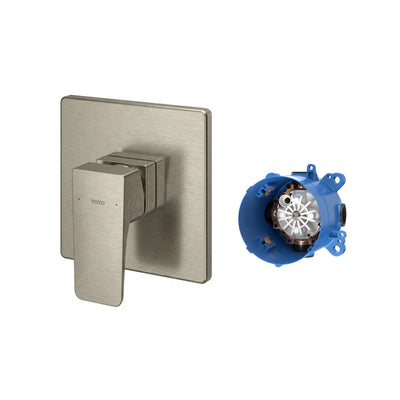 TOTO GE WALL MIXER FULL KIT 130MM BRUSHED NICKEL