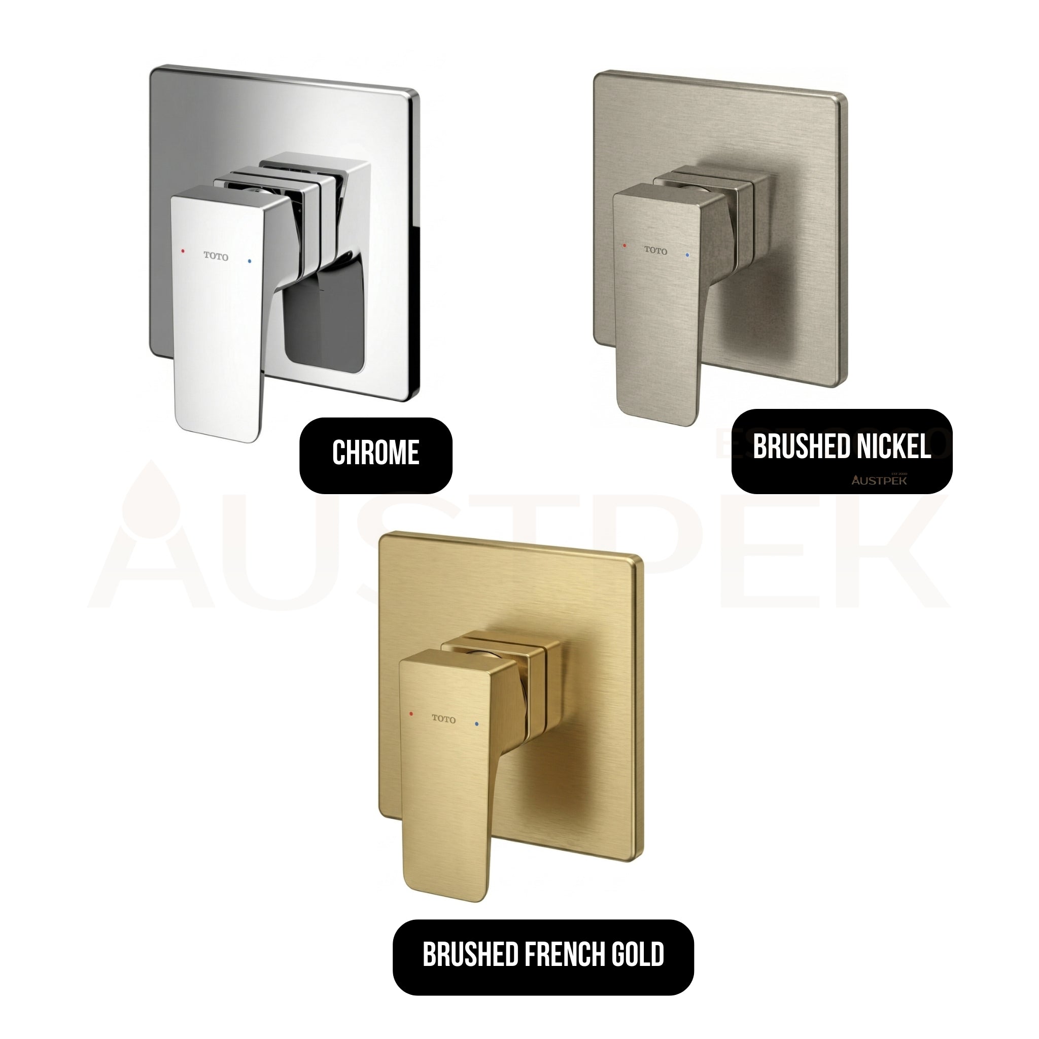 TOTO GE WALL MIXER FULL KIT 130MM CHROME