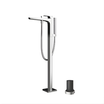 TOTO GE FREESTANDING BATH MIXER WITH HAND SHOWER CHROME